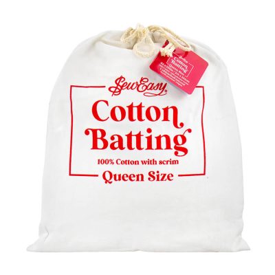 SEW EASY BATTING  100% COTTON NATURAL 140GSM