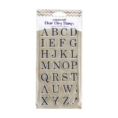 PAPERCRAFT STAMPS CLEAR CLING 180 X90MM