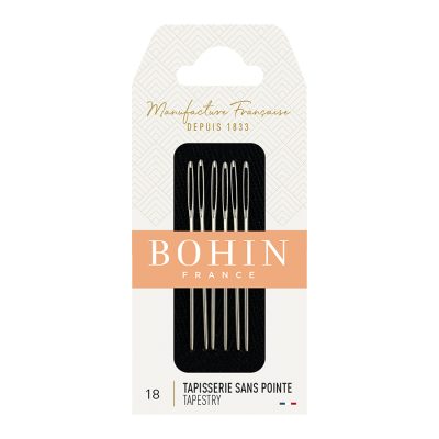 BOHIN TAPESTRY NEEDLE SIZE 18 BOX OF 10