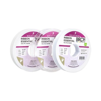 RIBBON TEXTURED METALLIC 15MMx20M