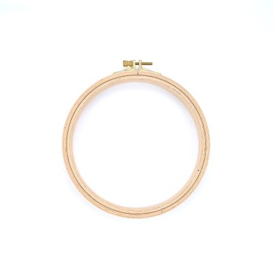 NURGE EMBROIDERY HOOP - WOODEN SCREWED 16MM