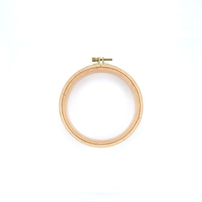 NURGE EMBROIDERY HOOP - WOODEN SCREWED 24MM