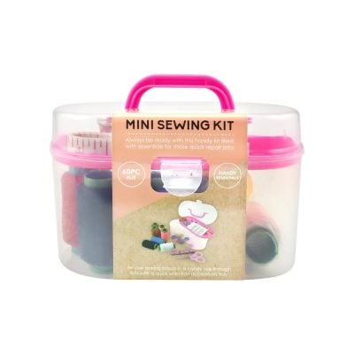 S.E.W. MINI SEWING KIT BOX WITH HANDY TRAY