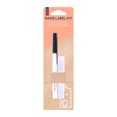 S.E.W. NAME LABEL KIT LAUNDRY PEN AND TAPE