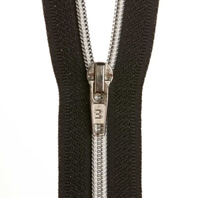 ZIP NYLON SILVER TEETH 56/22 135156