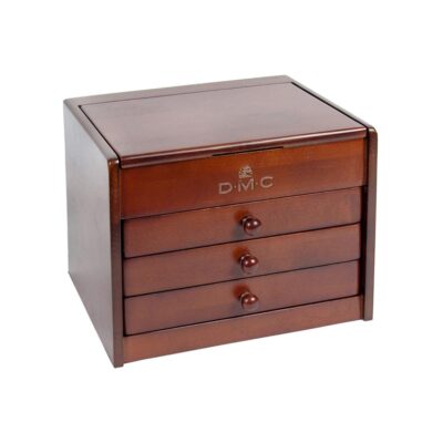 DMC VINTAGE CHEST 3 DRAWERS 120 SKEINS