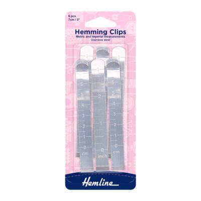 HEMLINE HANGSELL HEMMING CLIPS STAINLESS STEEL