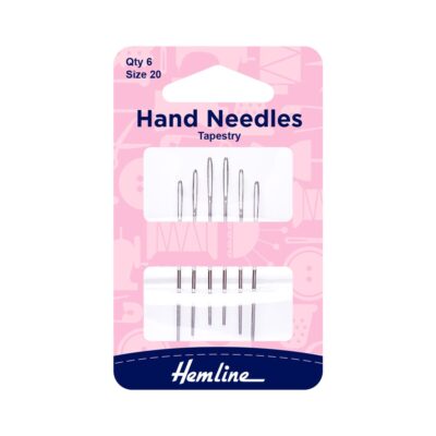 HEMLINE HANGSELL HAND NEEDLE - TAPESTRY 6PACK