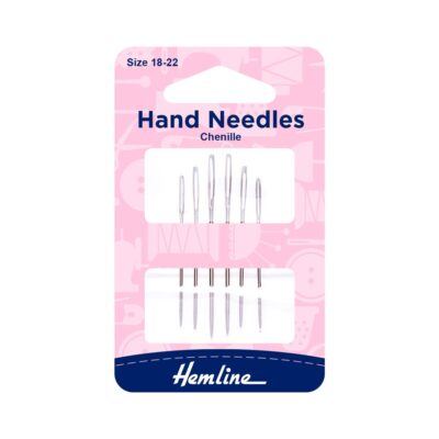 HEMLINE HANGSELL HAND NEEDLE - CHENILLE 6 PACK SIZ
