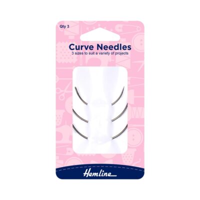 HEMLINE HANGSELL CURVED NEEDLES - 3PC KIT