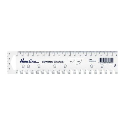 HEMLINE HANGSELL SEWING RULER / SEAM GAUGE