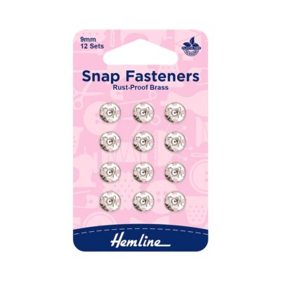 HEMLINE HANGSELL SNAP FAST METAL 9MM -