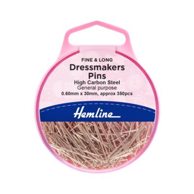 HEMLINE HANGSELL PINS DRESSMAKER NICKLE 25GRM