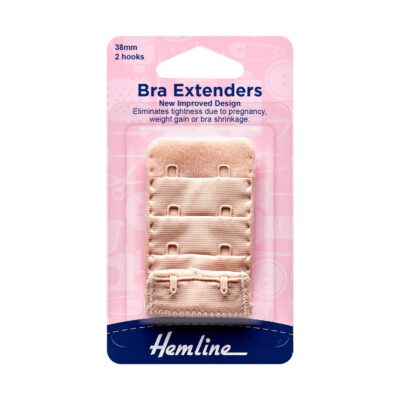 HEMLINE HANGSELL BRA BACK EXPANDER 38MM - 2 HOOK