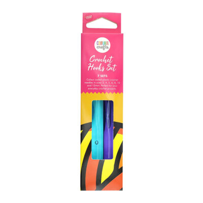 COLOURME CROCHET NEEDLES  MULTI PACK (PLASTIC)