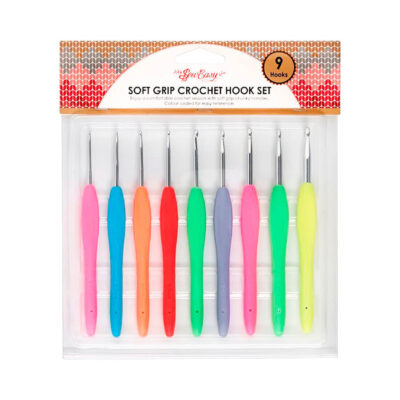 SEW EASY SOFT GRIP CROCHET HOOK SET