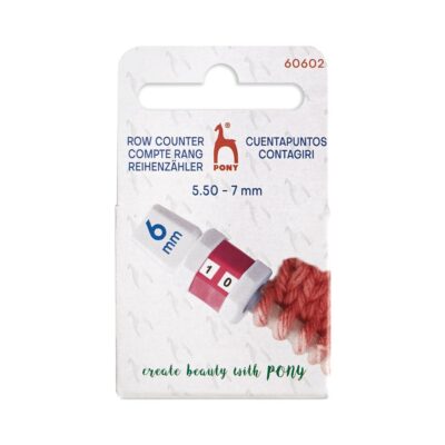PONY ROW COUNTER 2-5.00MM PLASTIC