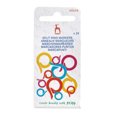 PONY SPLIT RING MARKERS PLASTIC