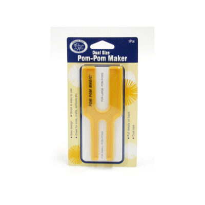 CLASSIC KNIT POM POM MAKER DUAL SIZE