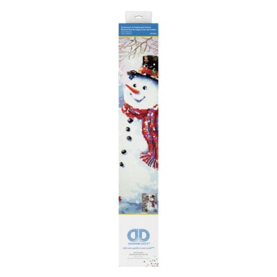DIAMOND DOTZ SNOWMAN AND AMP; FEATHERED FRIEND