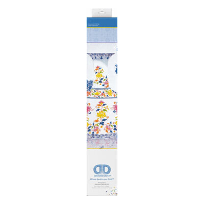 DIAMOND DOTZ SCROLL - ORIENTAL BLESSING PROSPERITY