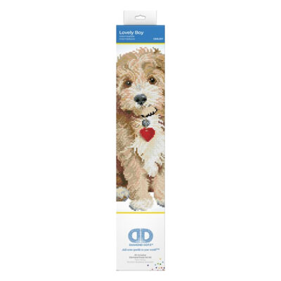 DIAMOND DOTZ LOVELY BOY 32 X 42CM  (12.6 X 16.5IN)