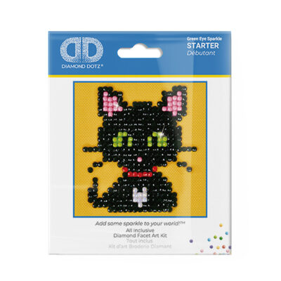 DIAMOND DOTZ GREEN EYE SPARKLE