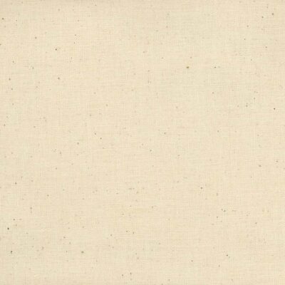 CALICO 100% UNBLEACHED CALENDERED COTTON 48IN WIDT