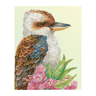 DIAMOND DOTZ KOOKABURRA AND GUM BLOSSOM