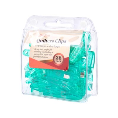 SEW EASY HANGSELL QUILT CLIPS 52 X 12MM 15 PCS