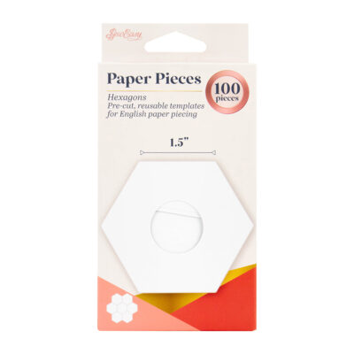 SEW EASY HANGSELL PAPER PIECES PRE CUT HEXAGON