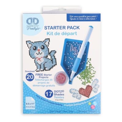 DIAMOND DOTZ DESIGNER DOTZ STARTER KIT 1 A4 SIZE
