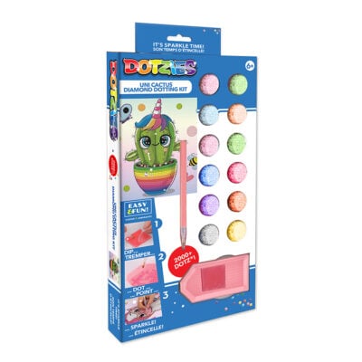DIAMOND DOTZ DOTZIES  DOTIES  UNI CACTUS