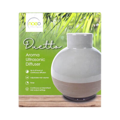 NAEO DUETTO AROMA ULTRASONIC DIFFUSER BLACK BASE