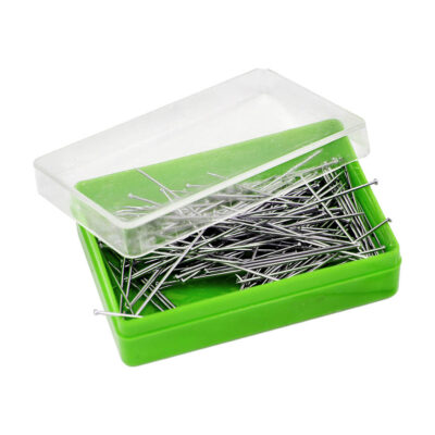 ECONOMY PINS - 20PCS PER BOX GREEN AND PINK
