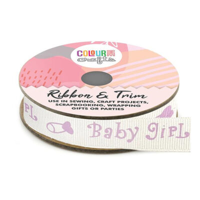 COLOURME GROSGRAIN PRINTED  15MMX5M