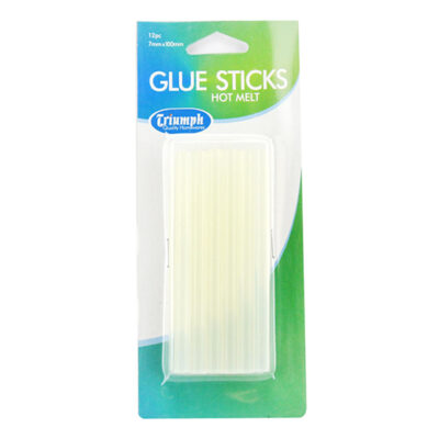 TRIUMPH GLUE STICK HOT TEMP 12PACK 7MM X 100MM