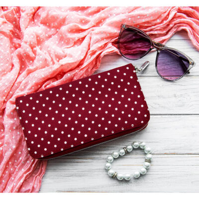 COTTON SHEETING MINI DOTS