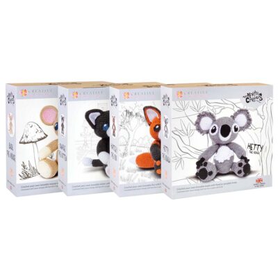 THE KNITTY CRITTERS COLLECTION CROCHET KIT