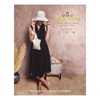 DMC ECO VITA RAFFIA BOOK-18 DESIGNS BAG & HATS