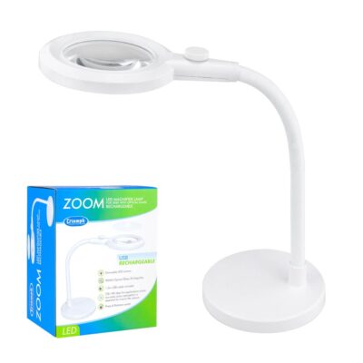 TRIUMPH LED DESK LAMP 90MM OPTICAL GLASS
