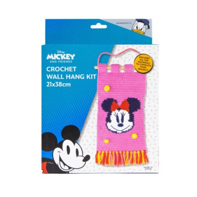 DISNEY CROCHET WALL HANG KIT 21X38CM