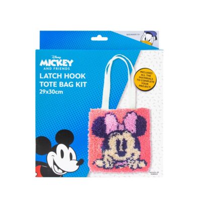 DISNEY LATCH HOOK TOTE KIT 29X30CM