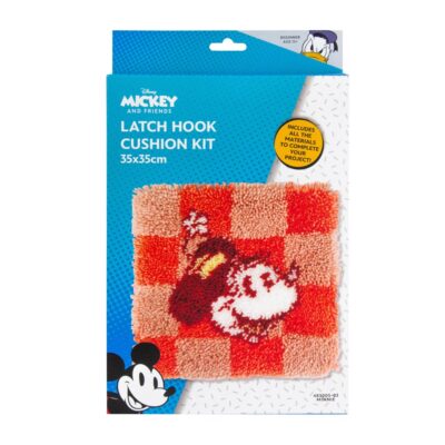 DISNEY LATCH HOOK CUSHION KIT 35X35CM