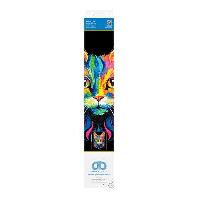 DIAMOND DOTZ 35.5CM X 45.7CM - NEON CAT