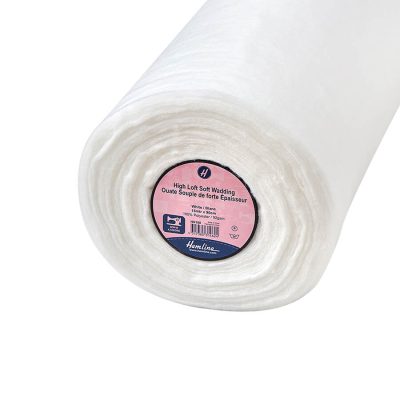 HEMLINE HIGH LOFT SOFT WADDING,SEW IN, 15MTR X90CM