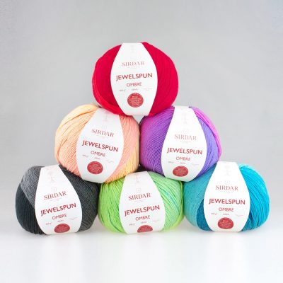 SIRDAR JEWELSPUN OMBRE 400G 3PK