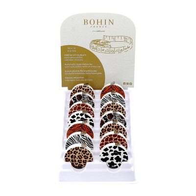 BOHIN TAPE MEASURE "WILD WORLD" DISPLAY UNIT 14PCS