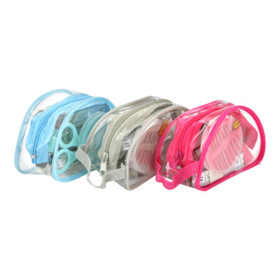 HEMLINE MINI SEWING KIT - BLUE, GRAY & PINK - 6PK