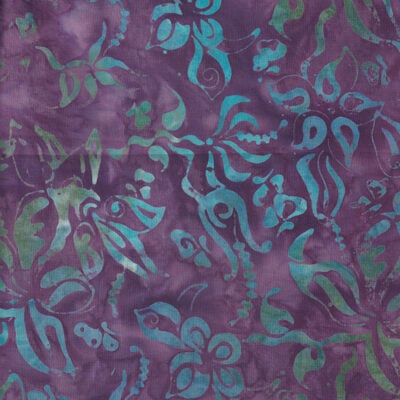 BIRCH FABRICS BATIK 100% COTTON 110CM X 6M LILAC